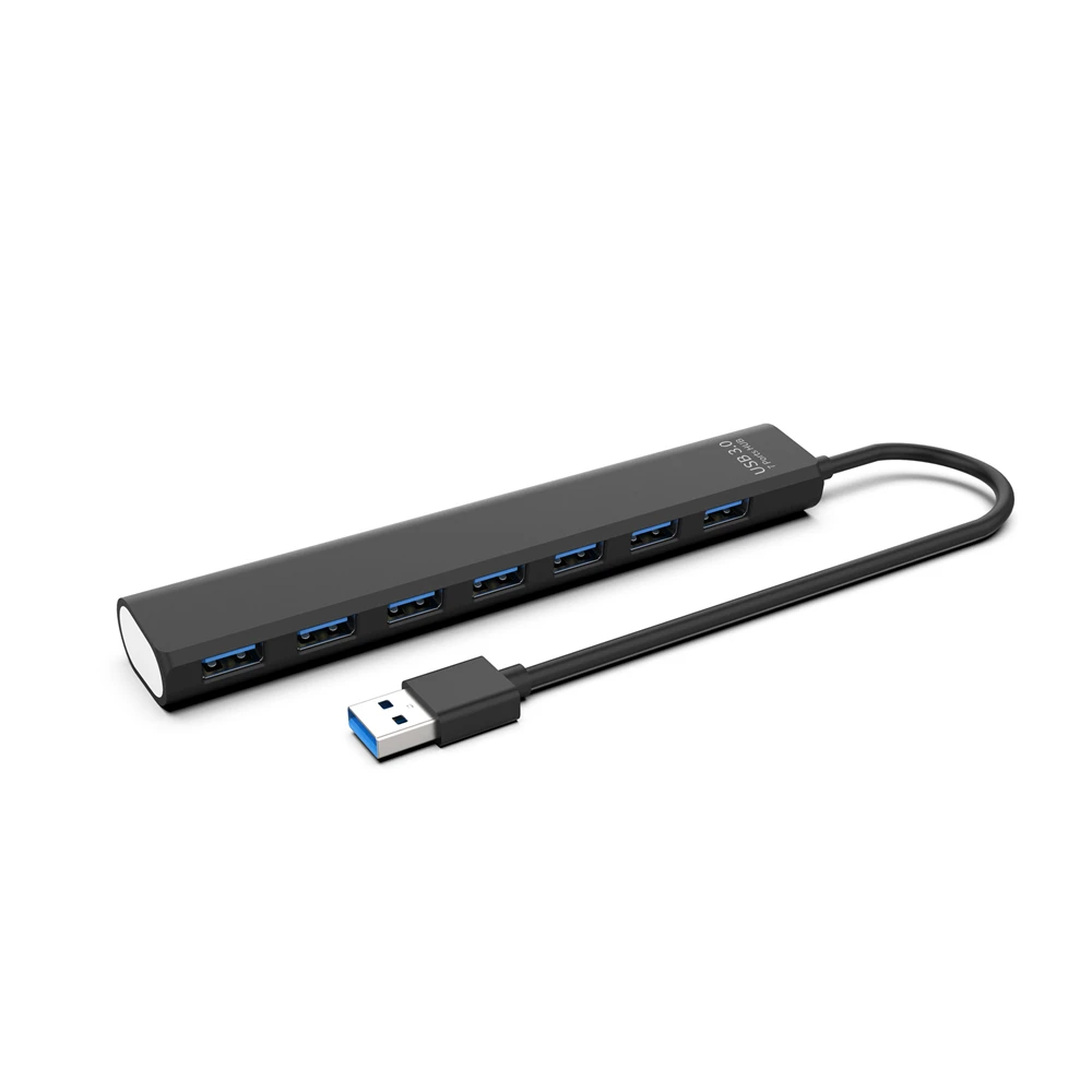 High speed usb separator 3 USB3.0 +4 USB2.0 hub 7 ports with independent switch expansion hubUSB3.0.