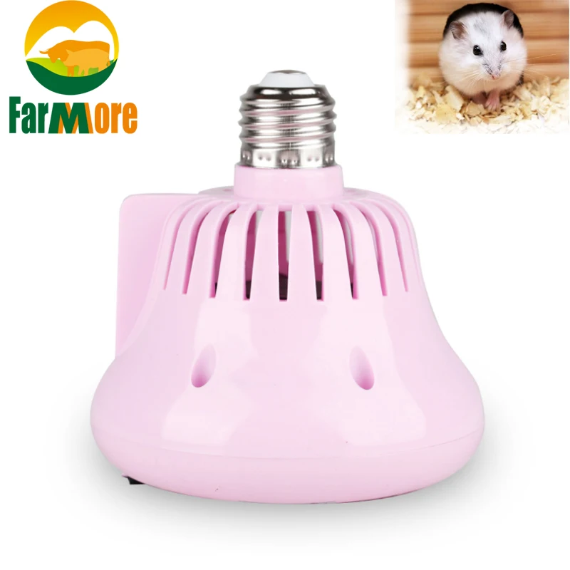 1 Pcs NEW Pet Heating Light Adjustable 100W-0-200W 220V E27 Heater For Reptile Pet Hamster Brooder Lamp Free Shipping