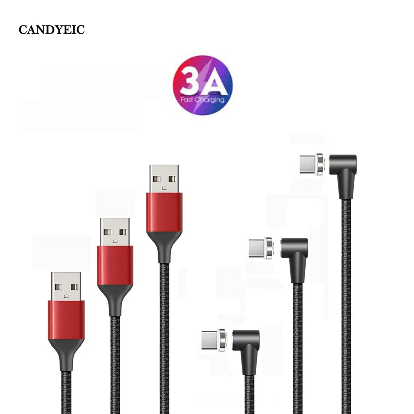 Magnetic Charge Cable For  Samsung Galaxy C55 F55 Redmi K70 HTC A101 Plus Sharp Aquos R8s Blackview Tab 16 Pro Magnet Charging