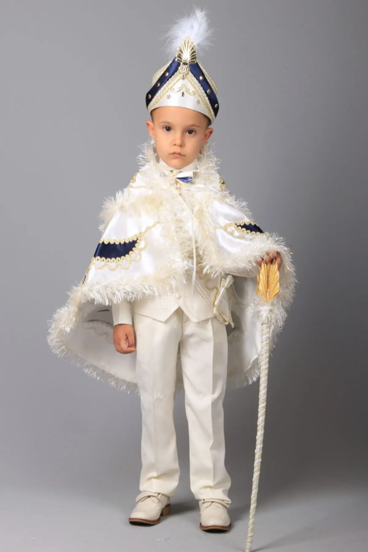 Navy blue Cloak Circumcision TakımıSULTAN cheap cape prens sunnet suit children dress 1-14 age circumcision suit children elbi