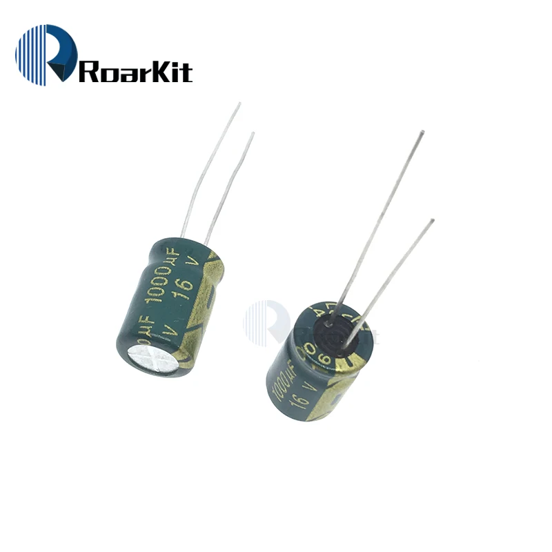 20PCS/LOT 8x12mm DIP Aluminum electrolytic capacitor 1000uF 16V 8*12 Electrolytic Capacitor 16v 1000uf