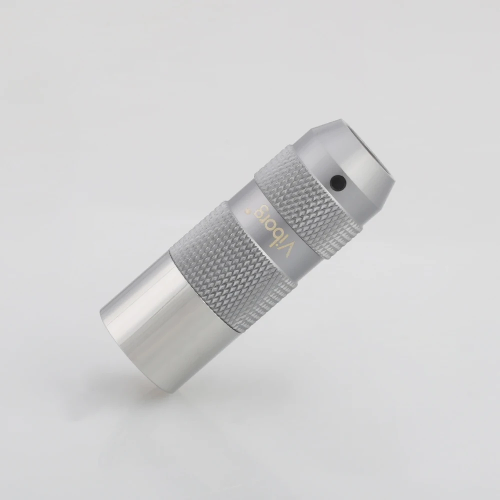 Viborg-micrófono chapado en rodio de cobre puro, 3 pines, macho, hembra, adaptador de conector de Cable de Audio XLR