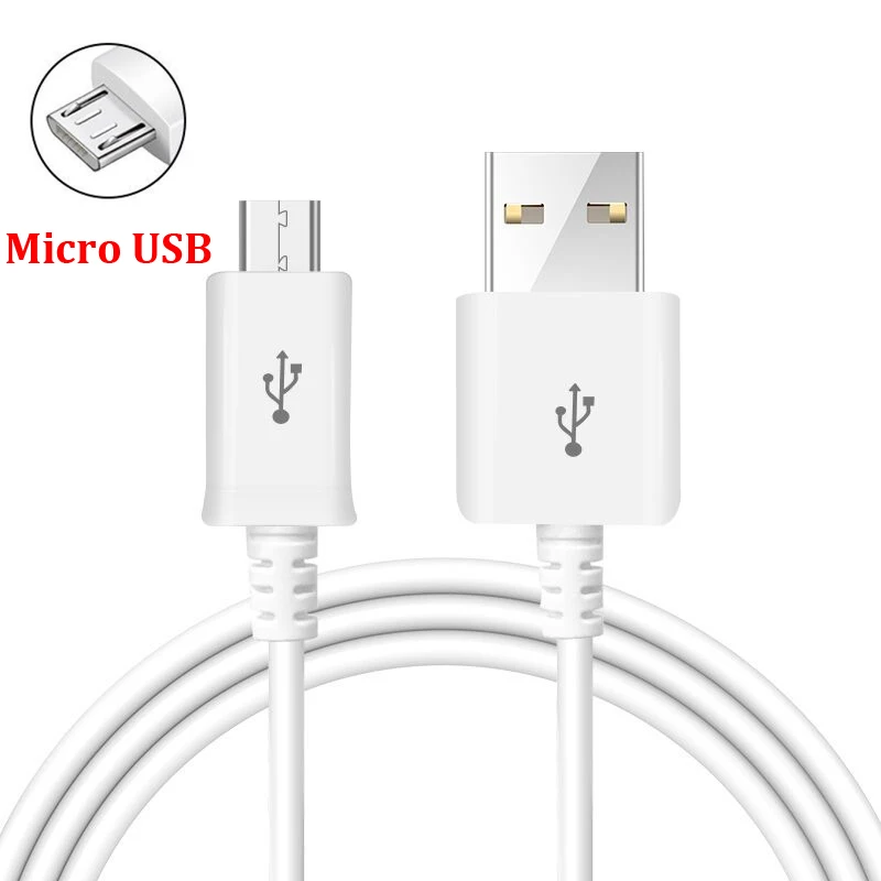 Micro USB Cable 0.2m/1m/2m Long Charging Data Cable For Samsung A10 A5 A7 A8 2017 2017 LG G3 G4 Phone Charger Cable