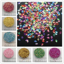 New Hot 20g/Lot 2*4mm 3D Rhomb Shape Sequins Pvc Loose Sequin Paillettes Party Craft,DIY Nail arts,Wedding Decoration confetti