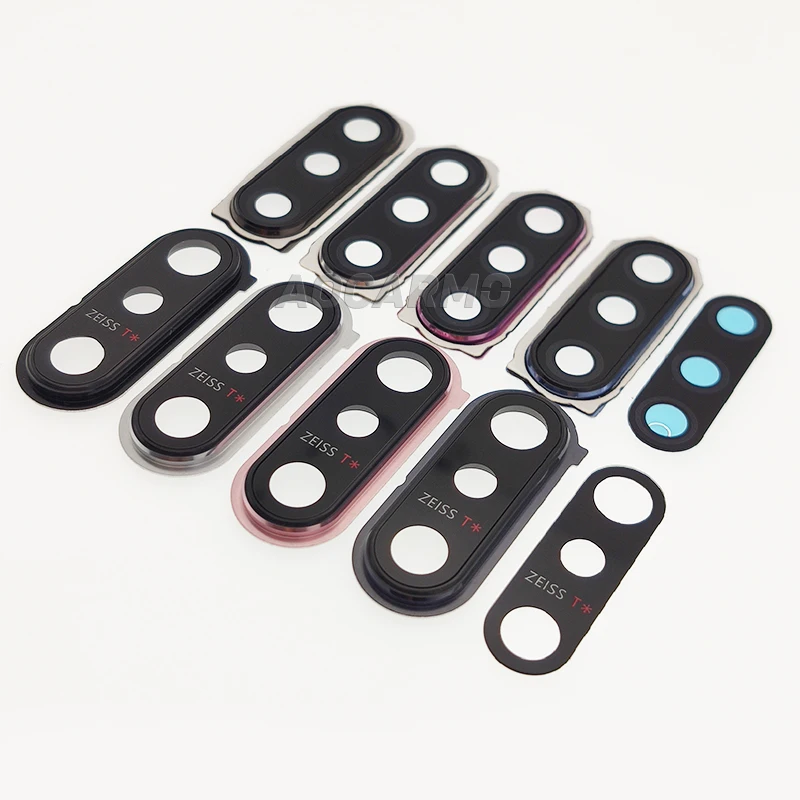 Aocarmo Hinten Zurück Kamera Objektiv Len Glas Mit Metall Rahmen Ring Adhesive Für Sony Xperia 5 X5 J8210 J9210 5II ii SO-52A SOG02