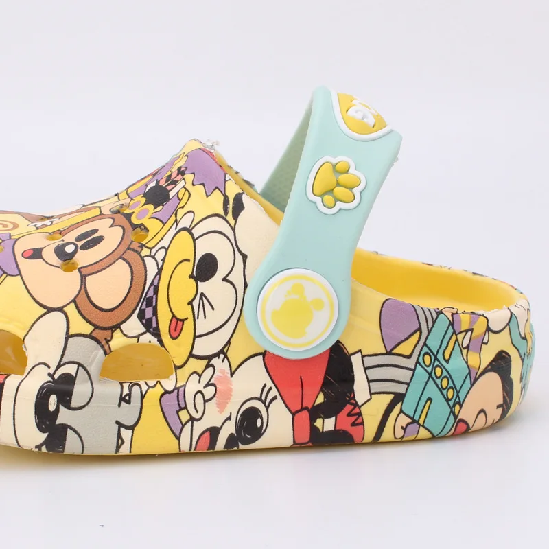 Bobdog Fashion High Quality Children Girls Boys Slippers Cartoon Sandals Print Hole Shoes