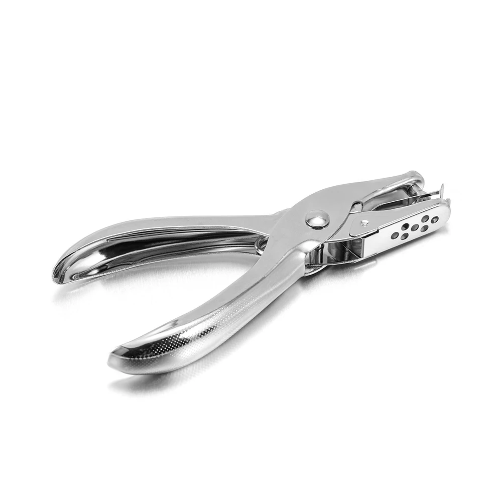 1 Pcs Metal Hand Paper Punch Craft Sheet Single Hole Puncher For Earring Necklace Scrapbooking Punches Materials 3/6mm Hole Size
