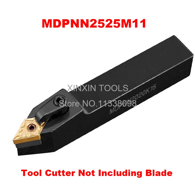 MDPNN2525M11 Turning Tool Holder,CNC tool holder,External turning tools,Lathe Metal cutting tool for DNMG110404/08 Inserts