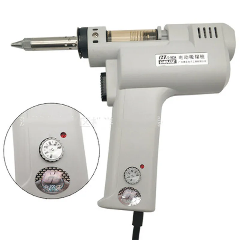 110V /220V Electric Vacuum Desoldering Pump Solder Sucker Gun heating core suction tin S-993A torch core iron core 90W