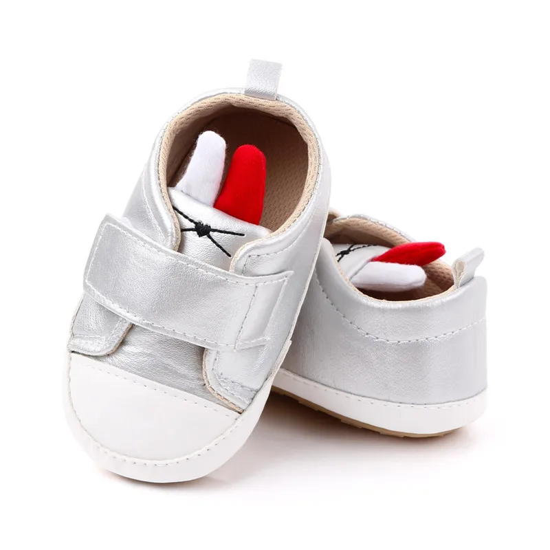 New Baby Shoes Infants PU Casual First Walkers Soft Anti-Slip Sole Newborn Sport Shoes Boys Girls Baby Shoes Sneakers