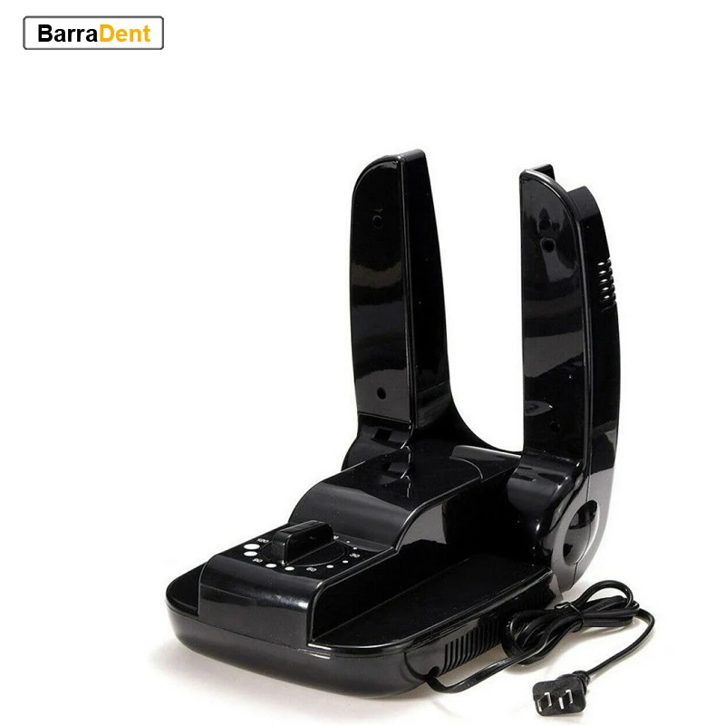 Boot Dryer portatile pieghevole scarpe scaldino calore elettrico con Timer nero 110V-220V scarpe a raggi ultravioletti asciugatrice per guanti