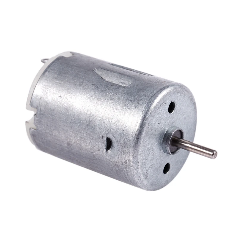 8000rpm 9v 68ma alto torque magnético cilíndrico mini dc motor prata & rs380 dc 1.5-18v 30000rpm micro-motor