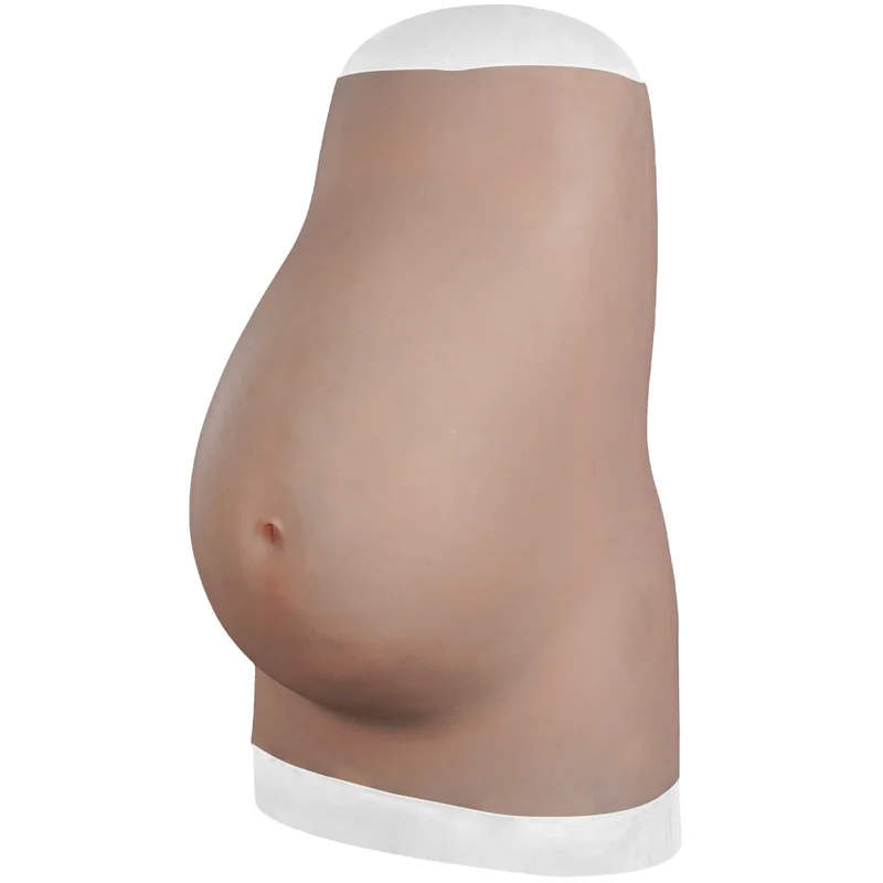 Silicone Fake Belly Simulation Pregnant Belly Pregnancy Cross Dress Cosplay Unisex Prosthesis Props Fake Belly September