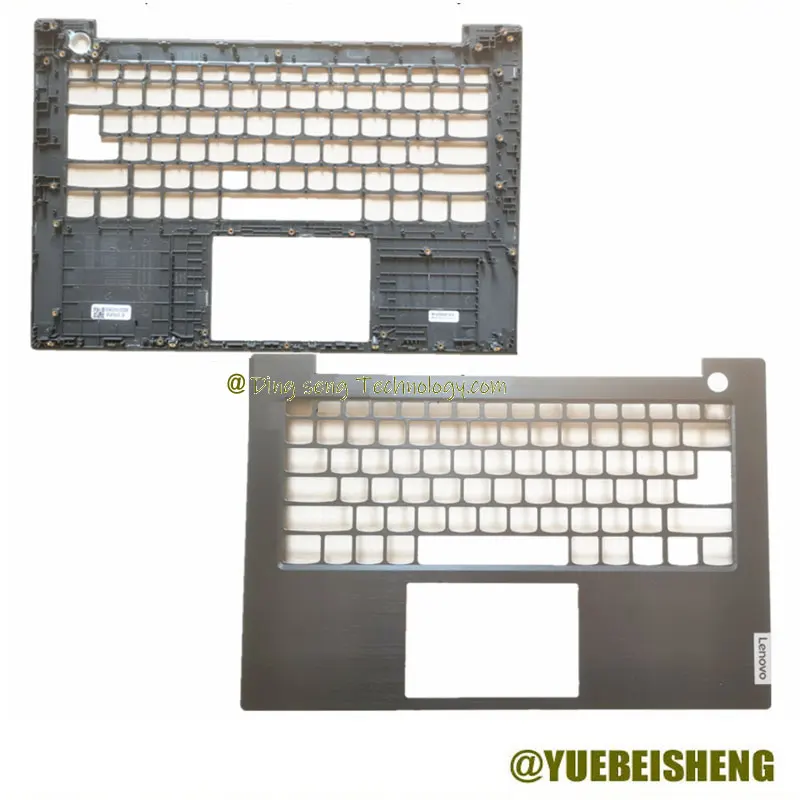 YUEBEISEHNG        New for Lenovo V340-14 V340-14IML V340-14IIL palmrest US keyboard bezel upper cover +Bottom case Bottom cover