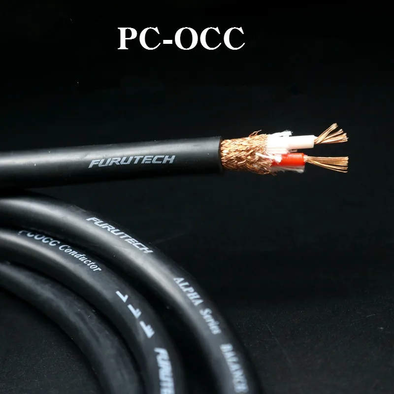 FURUTECH μP2.1 PCOCC balanced cable DVD signal cable fever audio amplifier RCA audio cable