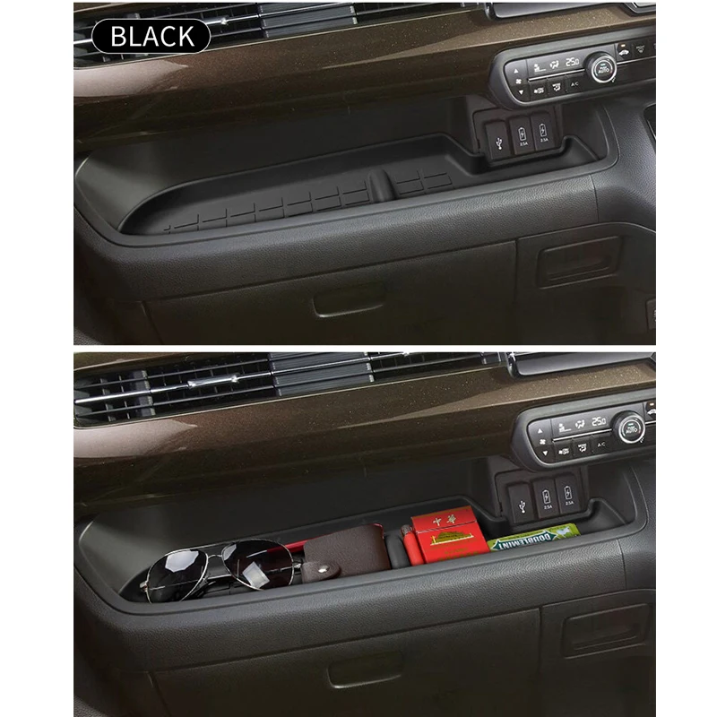 1x for Honda N-Box N Box JF3 JF4 2017 2018 2019 Co-pilot Central Control Instrument Panel Non-slip Mat TPE Storage Pad Organizer