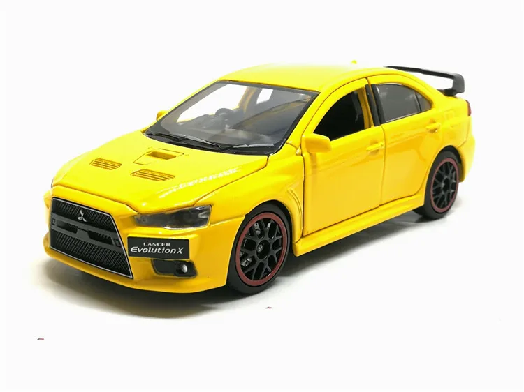 1/32 Lancer EVO X 10 BBS RHD Diecast Model CAR Toys For Kids Boy Girl Gifts