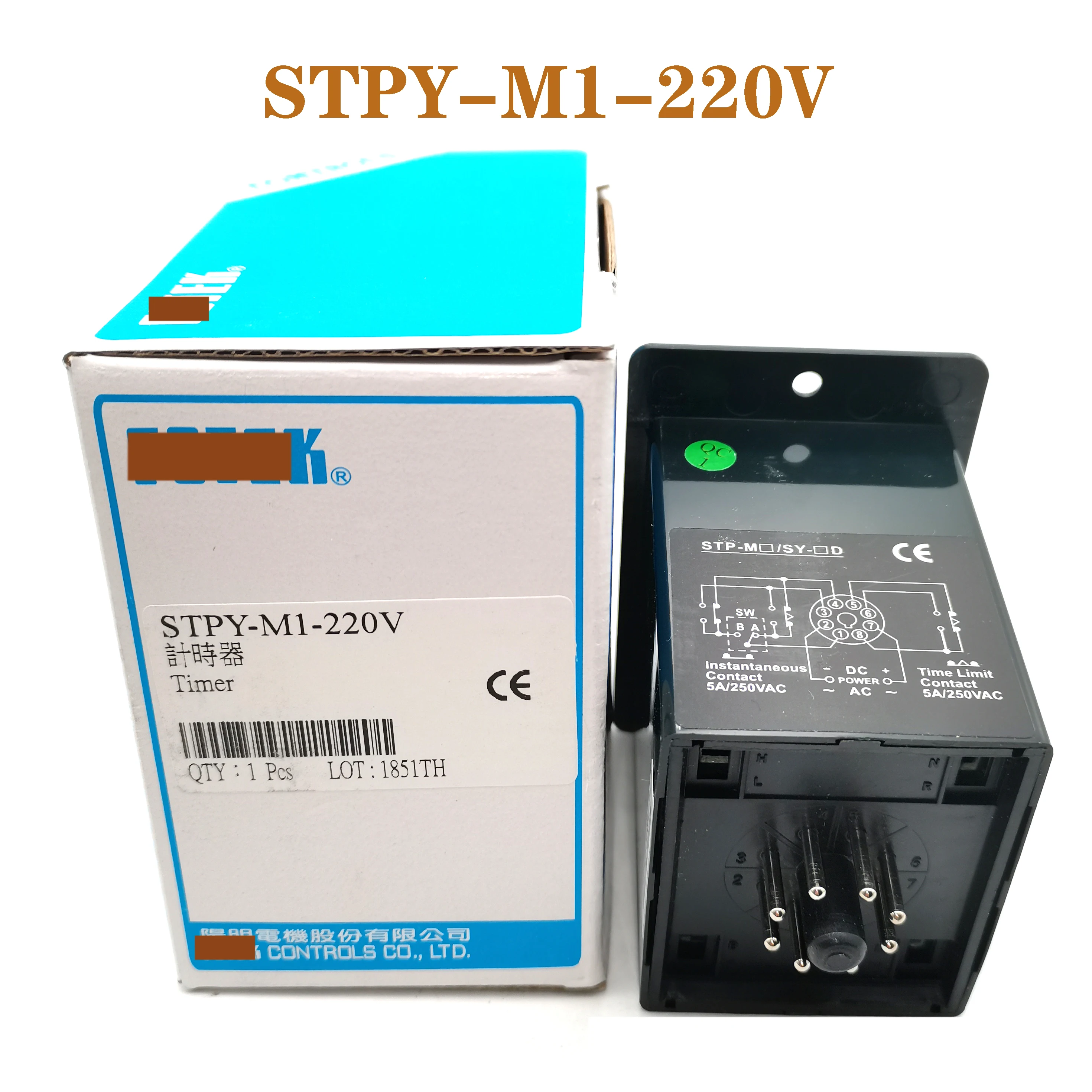 STPY-M1-220V Original Brand New Timer Time Relay Spot