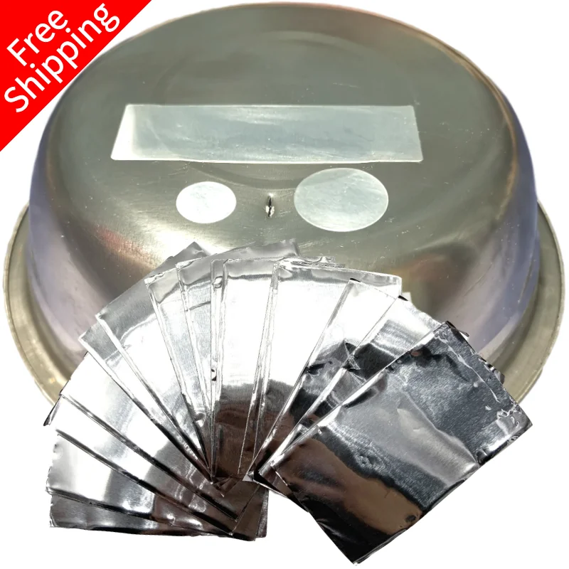 Repair Tape Stop Leak Mend Metal Fix Stainless Steel Pot Waterproof High Temperature Resistant Aluminium Foil Adhesive Tape