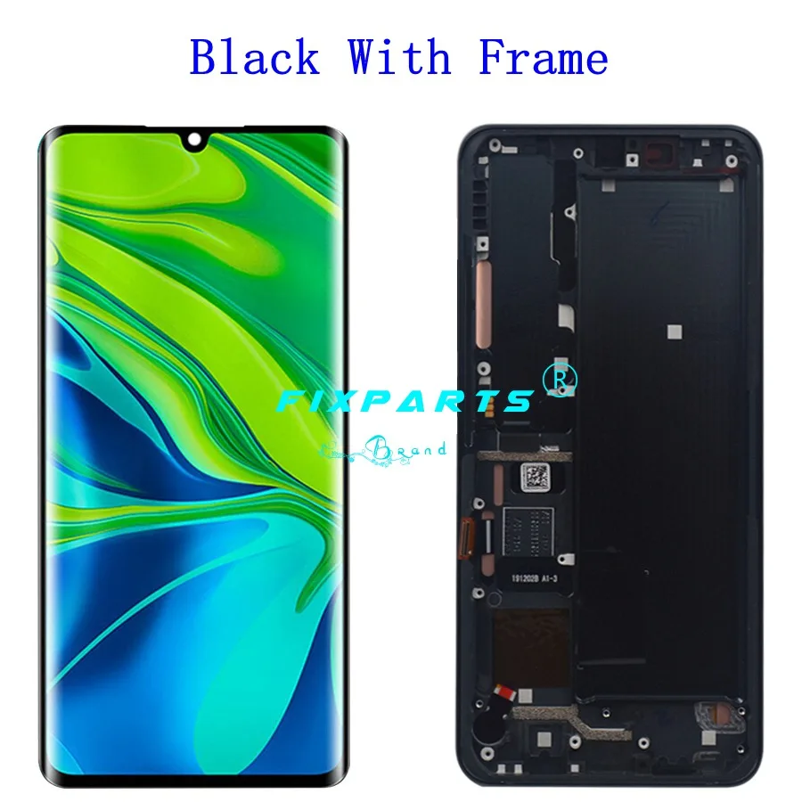 ​AMOLED For Xiaomi Mi Note 10 Lite LCD Display Screen Touch Screen Digitizer Assembly 6.47\