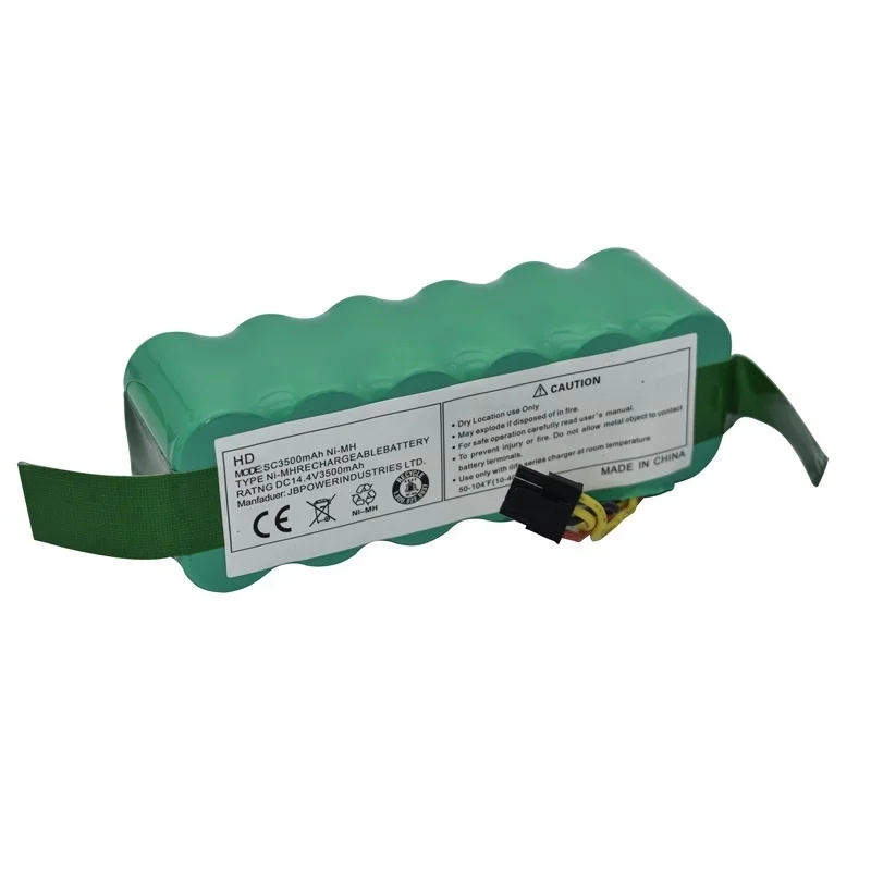 Bateria para kitfort kt504 haier t322 t321 t320 t325/panda x500 x580/ecovacs espelho cr120/dibea x500 x580 eje kk8 aspirador de pó