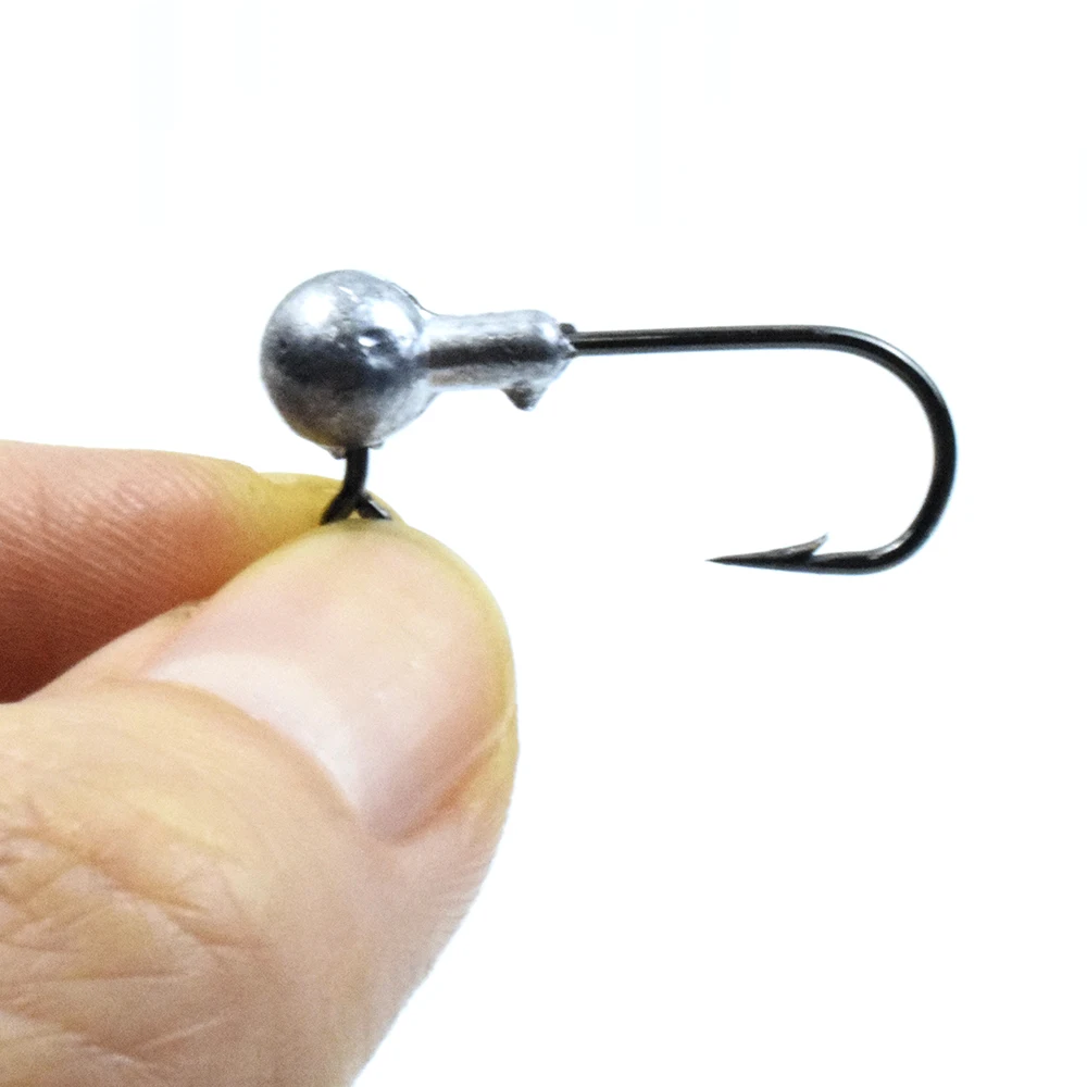 CCLTBA Jig Fishing Hooks 2g 3.5g 5g 7g 14g Lead Head Jig Hook Rockfish Jig Lead Hooks Fishing Bass Pike Fishing Accessories