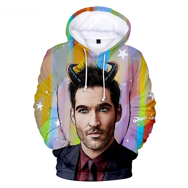 2021 Hot Sale Lucifer Hoodie Lucifer Morningstar Hoodies Fashion Casual Oversized Pullover Autumn Men Women Long Sleeve Hoodies