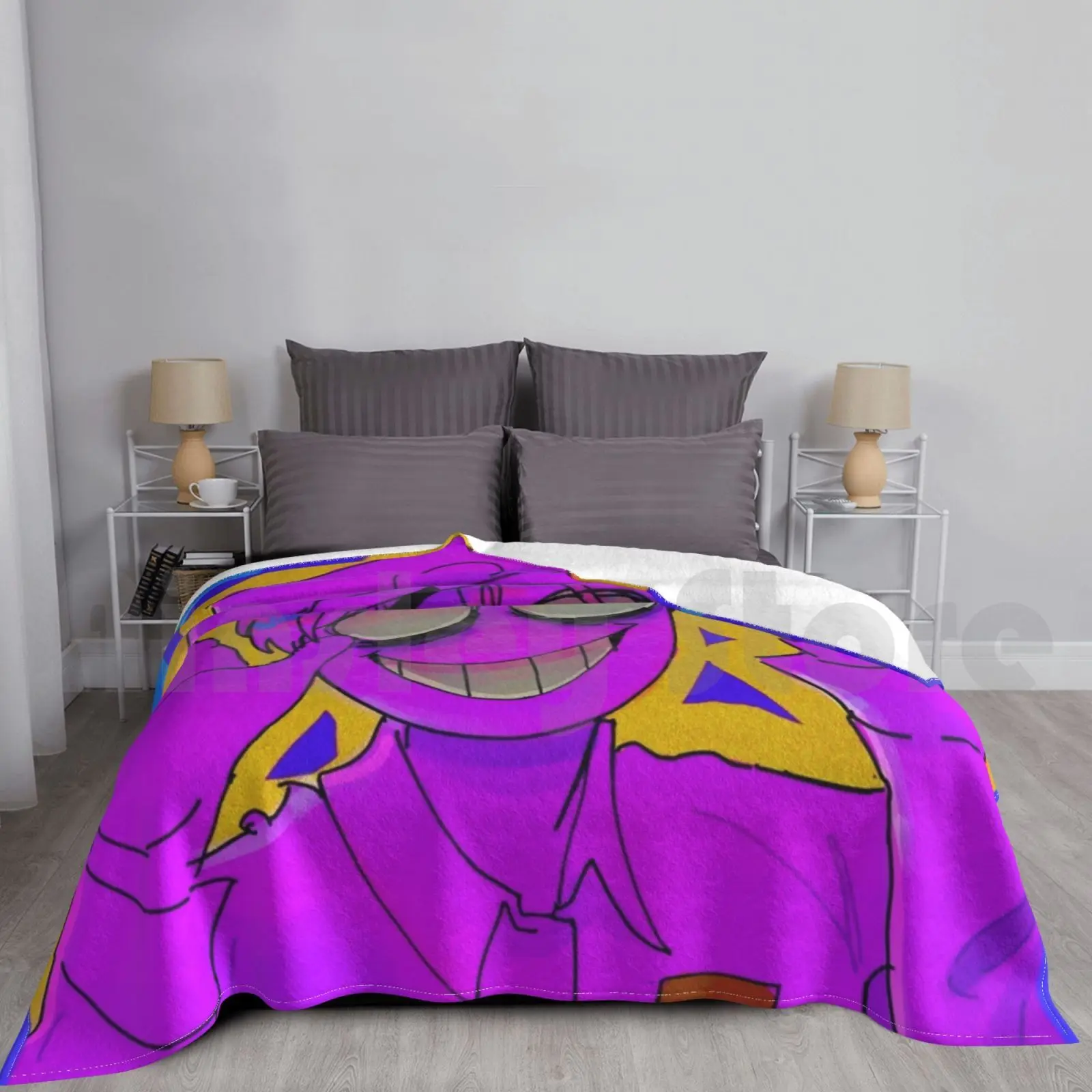 Purple Guy Blanket …
