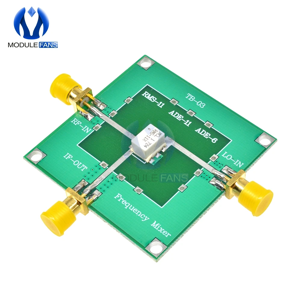 5-1900MHz RF Up Down Frequency Conversion Upconversion Downconverter Passive Mixer Module Board