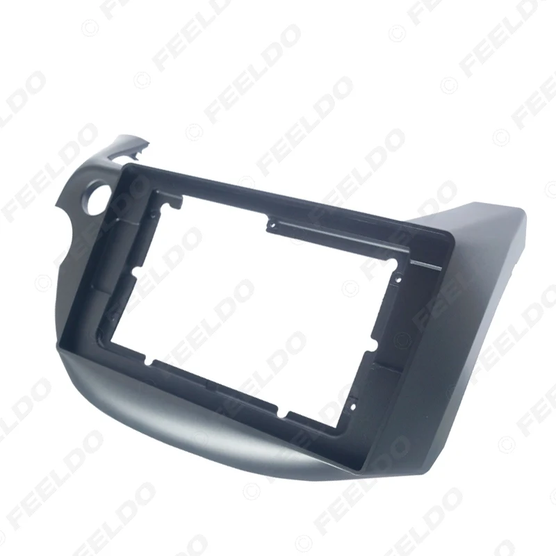 

FEELDO Car 2Din Stereo Audio Radio Fascia Frame for Honda Fit(LHD) 10.1" Big Screen CD/DVD Face Dash Mount Trim Kit #FD4915