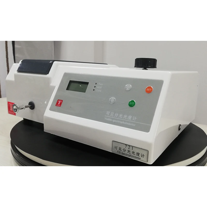 Wavelength 325-1050Nm Precision Uv-Visible Photometer Spectrometer Spectrophotometer Tester With Analyzer Cuvette Kit 721