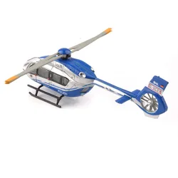 1/87 Scale Airbus Helicopter H145 Polizei Schuco Aircraft Model Mini Airplane Model for Fans Children Gifts