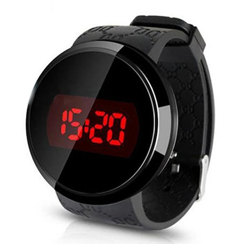 Fashion Touch Screen Watches Men Led Digital Watches Men Sports Watches Day Date Silicone Watch montre homme zegarek led