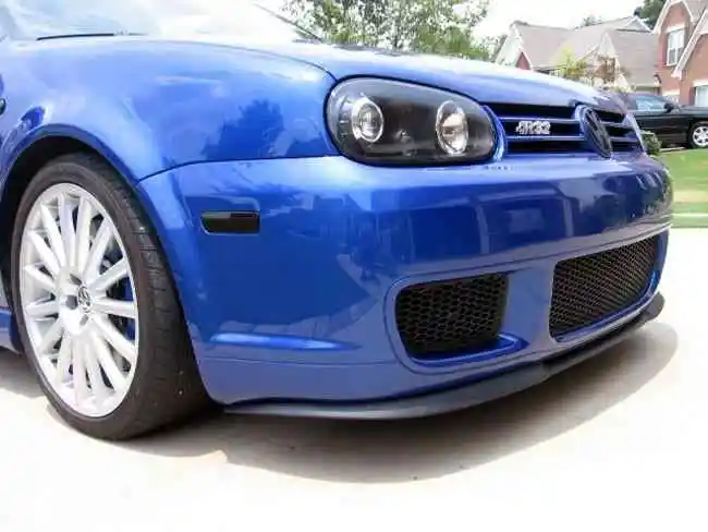 For VW GOLF R32 MK4 CUPRA R front SPOILER front bumper Euro Spoiler lip universal 3 pcs body kit