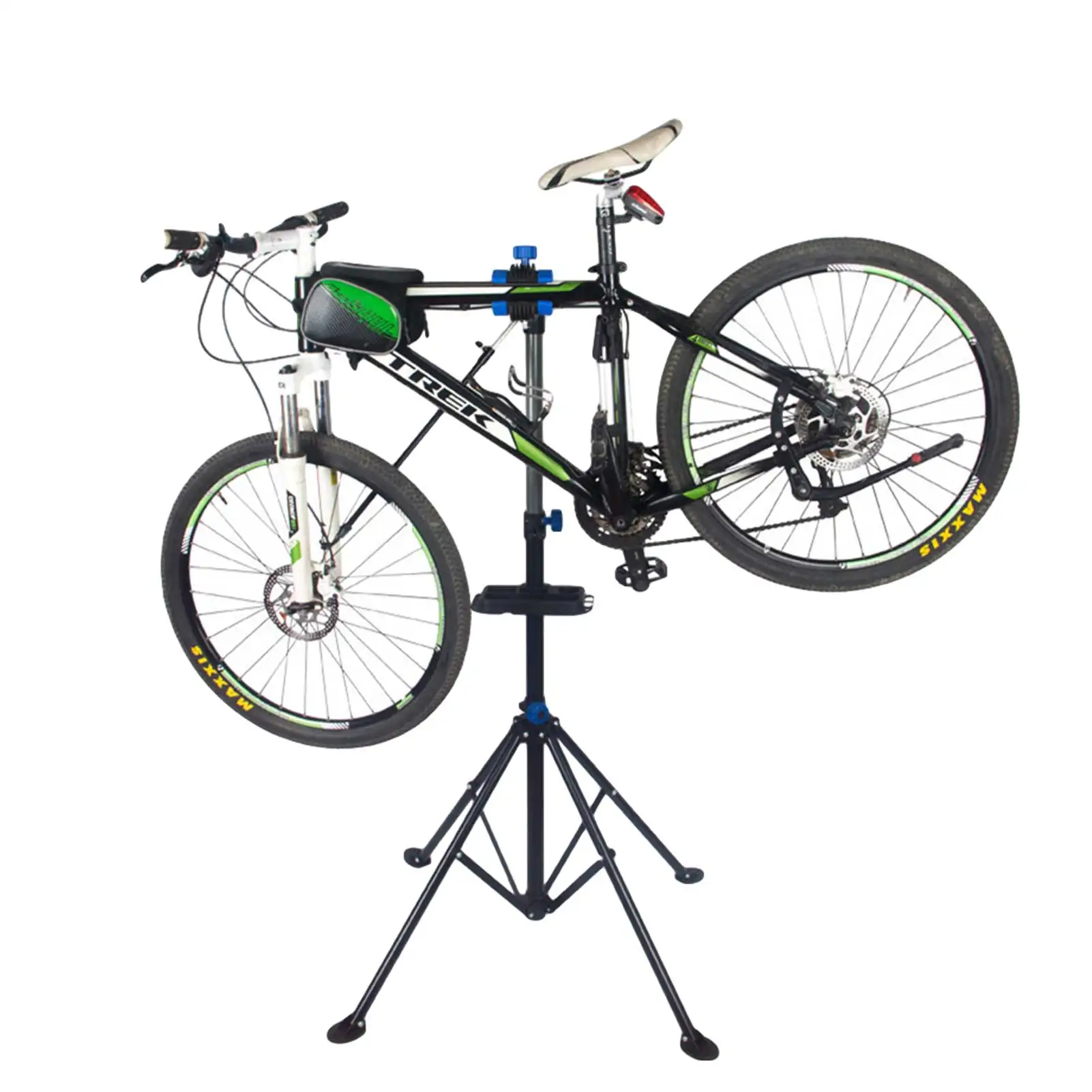 Bike Repair Frame Foldable Bicycle Repair Stand Adjustable Height Bike Display Stand Labor-saving Riding Equipment For Cycling