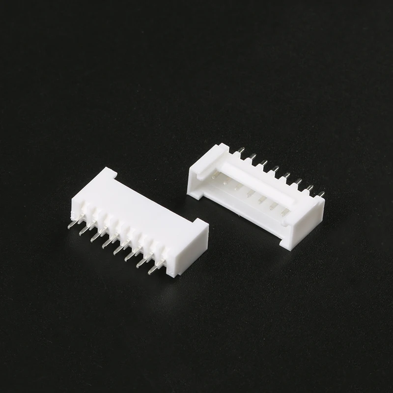 20PCS HY 2.0mm connector HY2.0 buckle straight pin socket 2P 3P 4P 5P 6P 7P 8Pin male pin header for PCB board