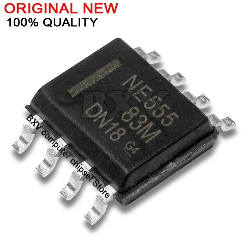 50PCS NE555DR SOP8 NE555 SOP NE555DT SMD IC Chip