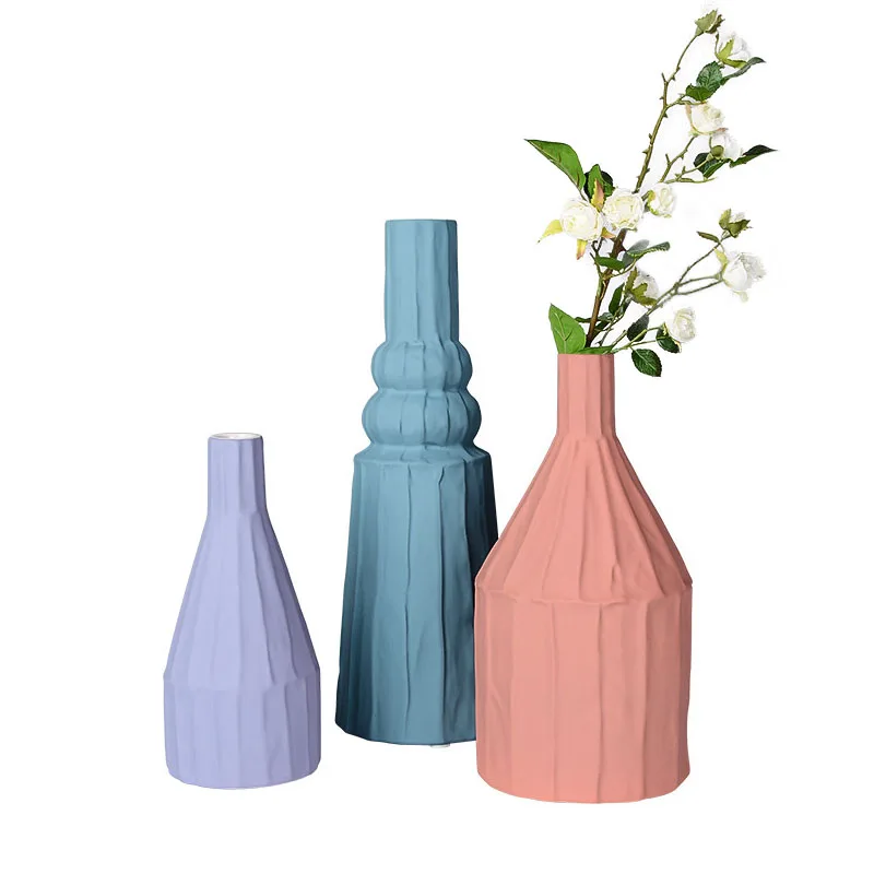 

Home Living Room Decoration Dry Flower Arrangement Ceramic Vase TV Cabinet Decoration Ornaments Crafts Housewarming Gifts vases