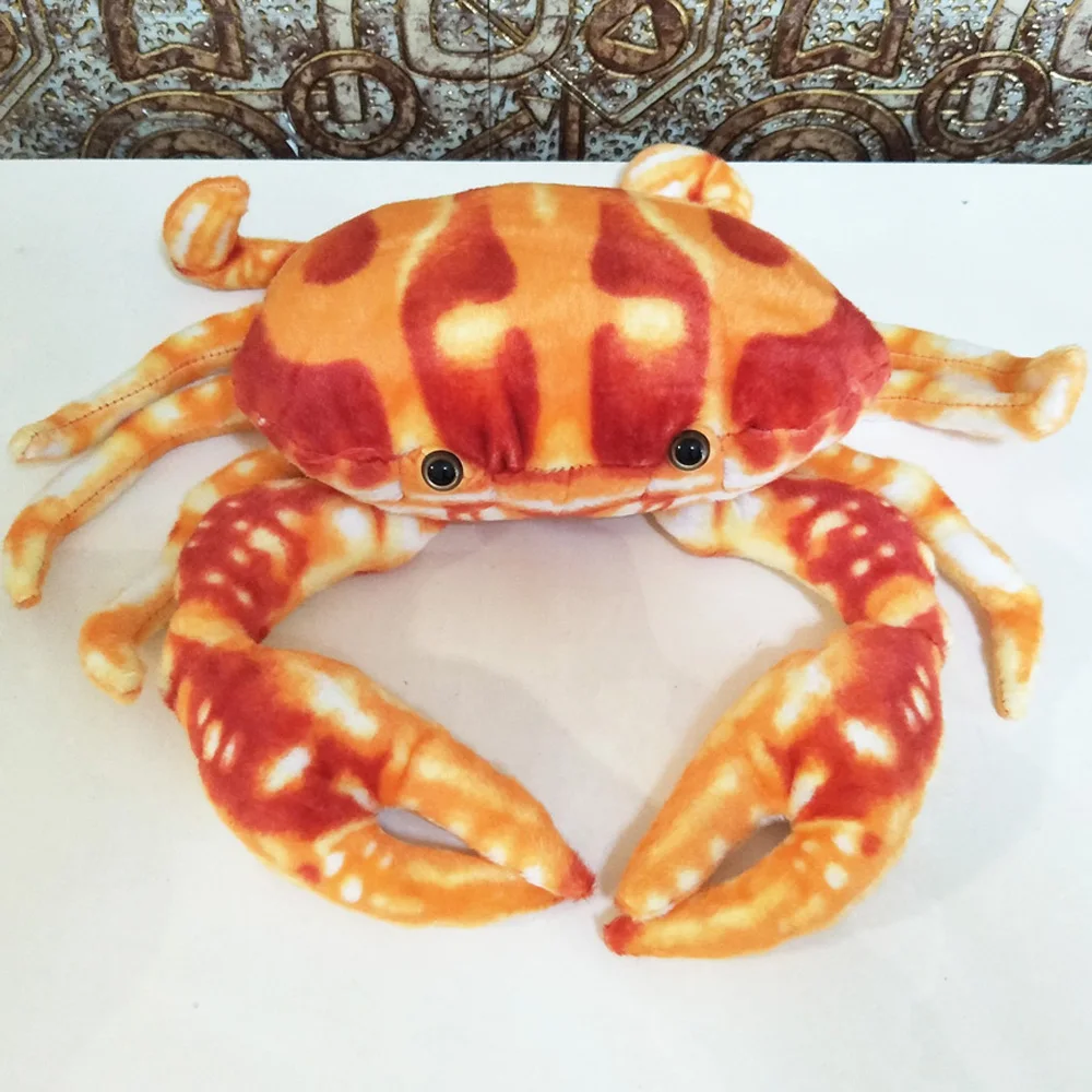 Simulation Red Crab Children Stuffed Plush Toy Sea Animals