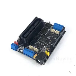 Placa motorista controle remoto sem fio Arduino, Motor Servo Shield, PS2 Handle