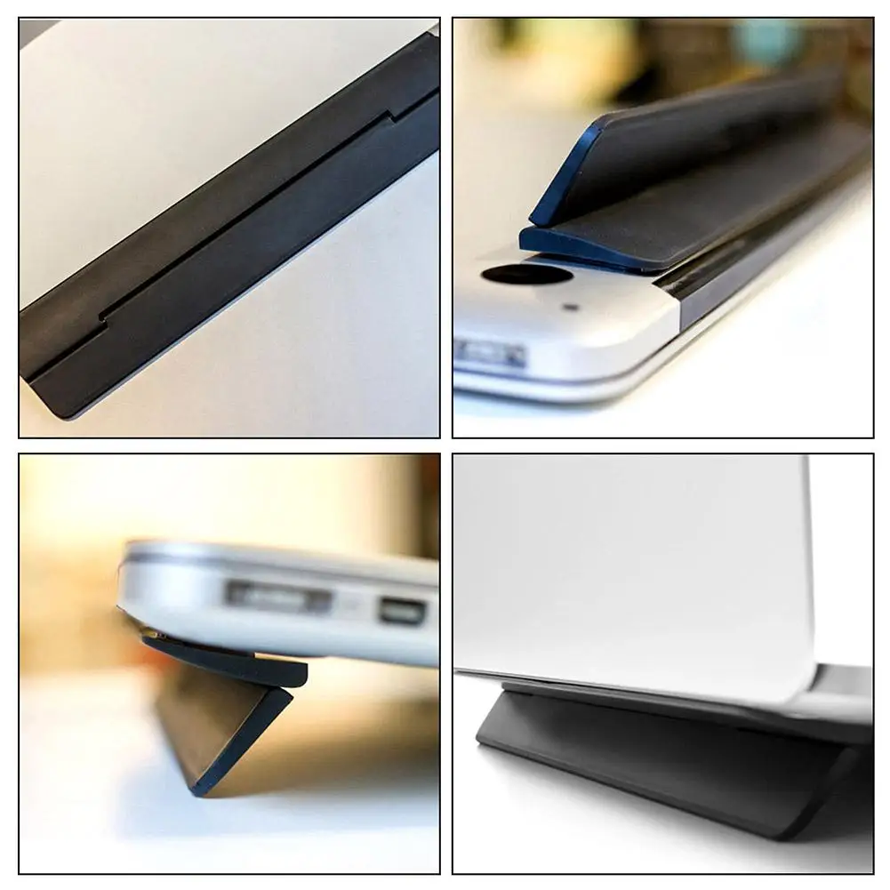 Desktop Tablet Stand Folding Adhesive Universal PC Laptop Holder Riser Stand Bracket for MacBook