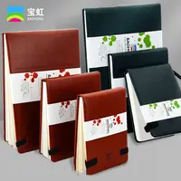 Baohong 100% algodón PU libro de papel de acuarela 300g 24 hojas portátil viaje acuarela cuaderno de bocetos Acuarelas suministros de arte