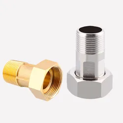 Brass / Stainless Steel Water Meter Connector 1/2