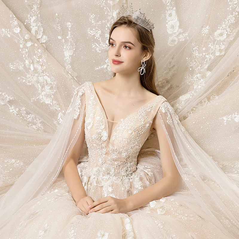 Elegante A-lijn Sweetheart Trein Tulle Moederschap Jurken Trouwjurk Voor Zwangere Vrouwen Applicaties Lace Bruidsjurken Bruid Jurk