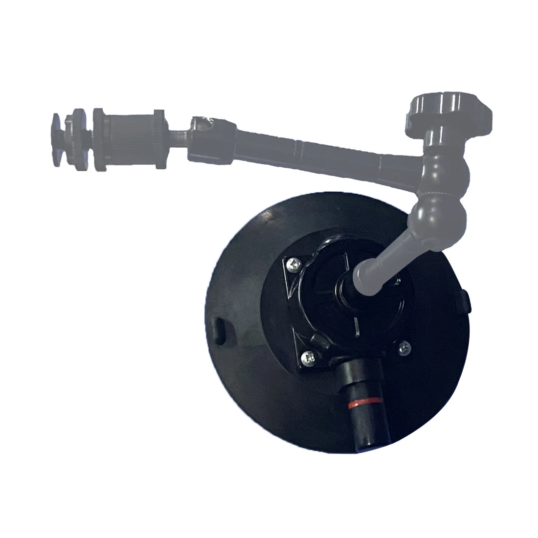 Handpumpe Vakuum Saugnapf 1/4" Kamera Stabilisator Halterung für RAM für GoPro für Insta360 DJI Auto Fotografie Lampe Ständer Halterung – Detail 5