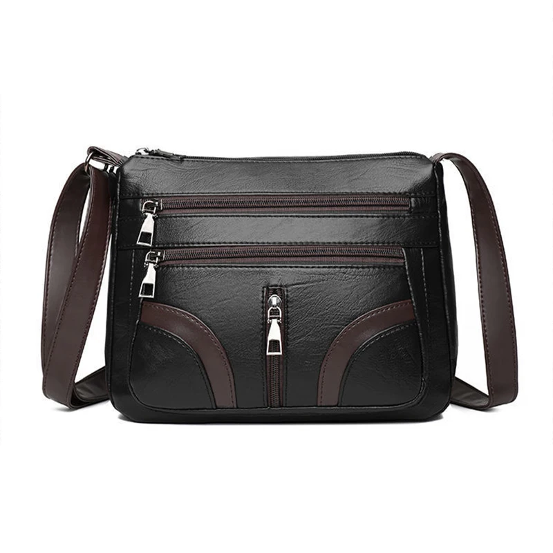 Yogodlns Vintage Umhängetasche Für Frauen PU Leder Umhängetasche Multifunktions Umhängetasche Kleine Quadratische Tasche Mama Handtasche sac – Detail 16