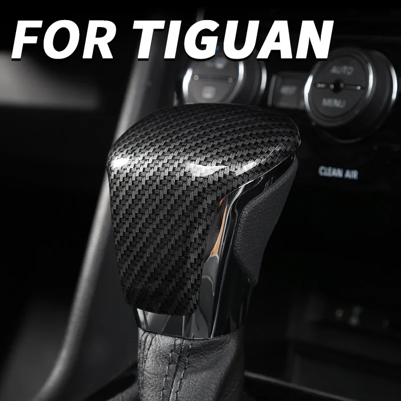 

For Volkswagen VW Tiguan MK2 2017 2018 2019 2020 2021 Car Gear Shifter Cover Acceleration Gear Shift Knob Interior Modification