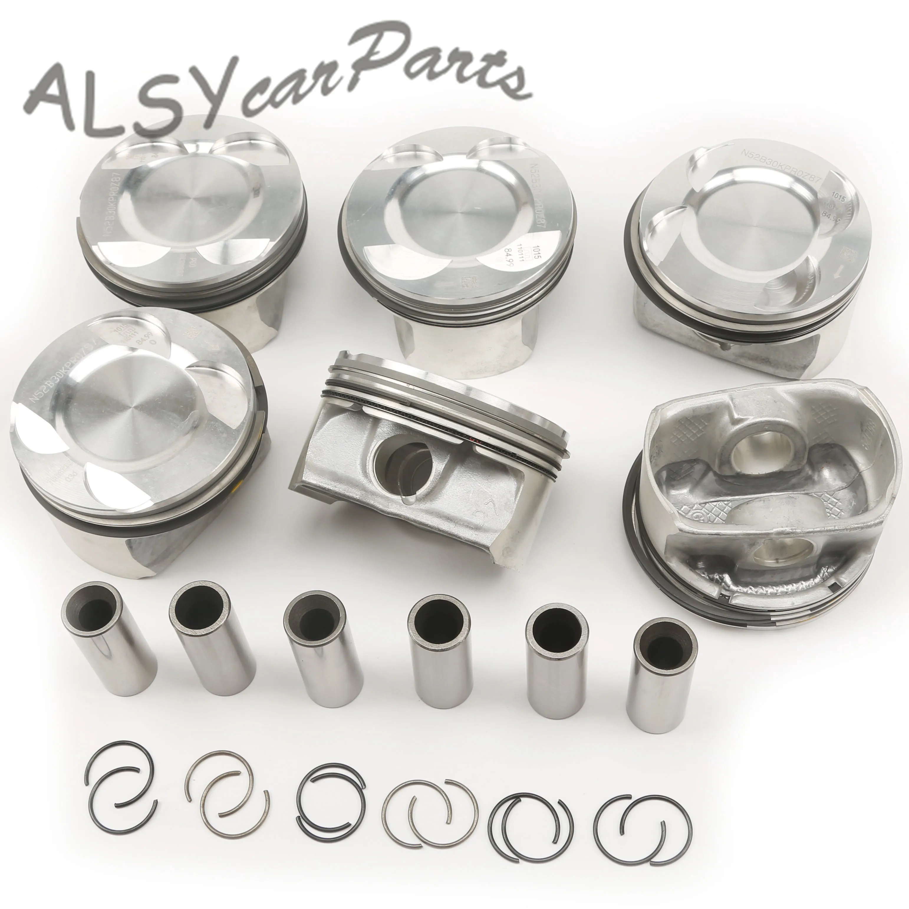 85MM Pin 20MM Engine Pistons Assembly For BMW Z4 E86 E85 3.0si E89 sDrive30i X5 3.0si X3 F25 xDrive28i N52B30A E66 F02 730Li