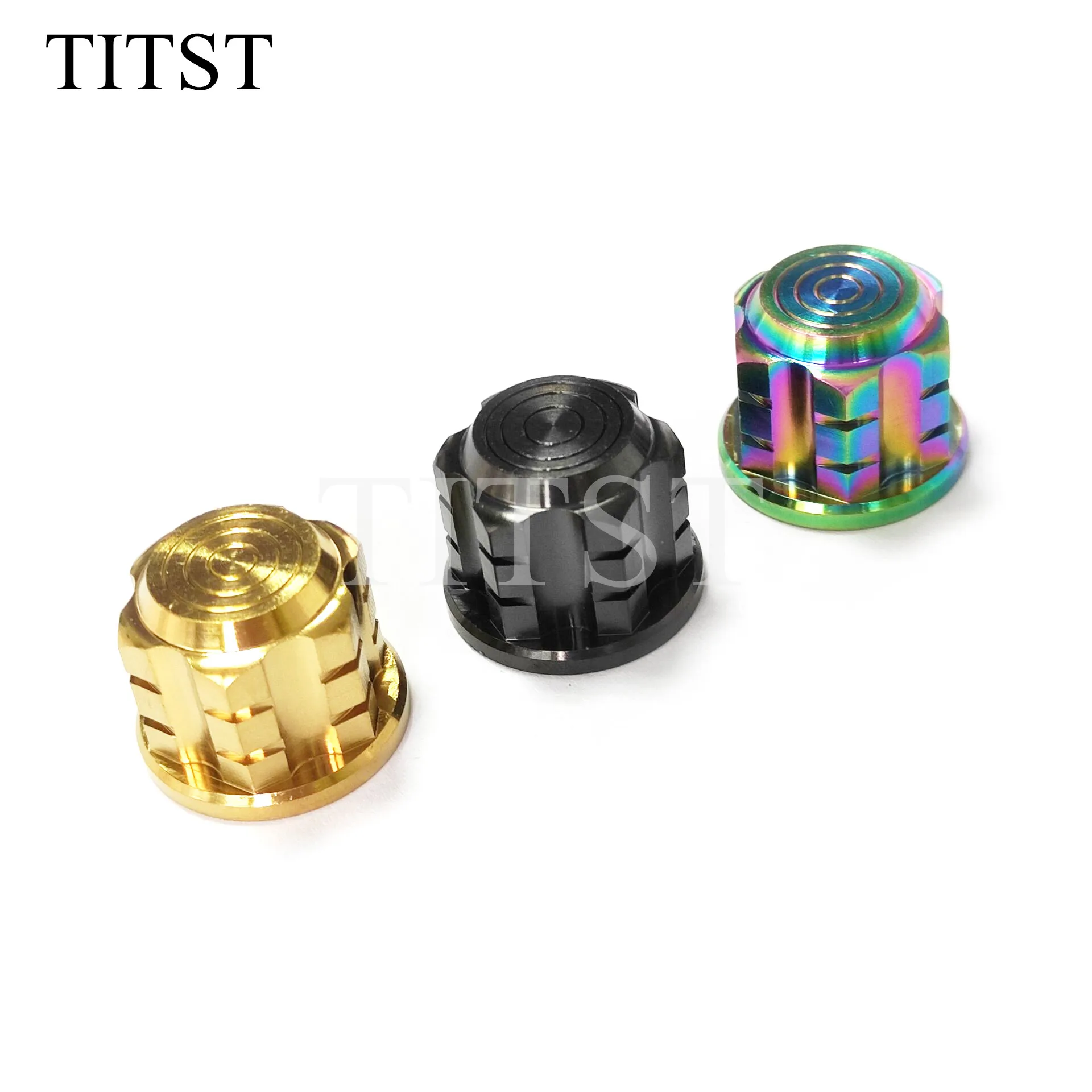 TITST M10 X1.25 Titanium Flange Nut Titanium Nuts（ One Lot = 10PCS )