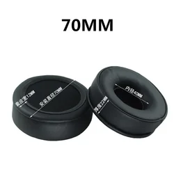 A Pair 70MM Ear Cushion Replacement Ear Pads Ear Cups For Sony MDR-V150 V250 V300 V100 V200 V400 DR-BT101 ZX100 ZX300 Headphones
